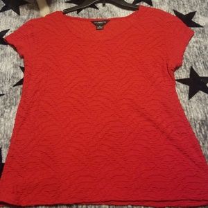 NWOT Liz Claiborne red top